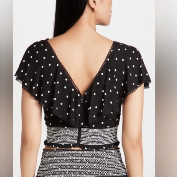 Alice + Olivia Two Piece Polka Dot Set - Picture 4 of 13